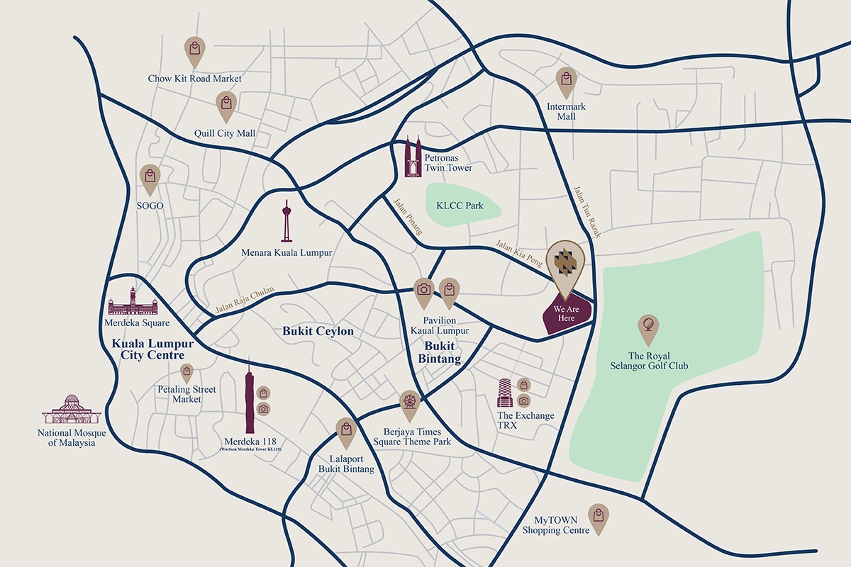 Locate Prince Court Medical Centre map